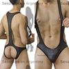 Body para hombre de charol